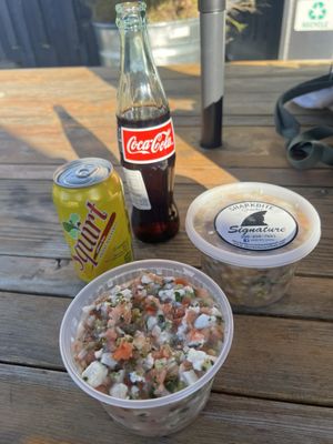 Shark Bite Ceviches by null