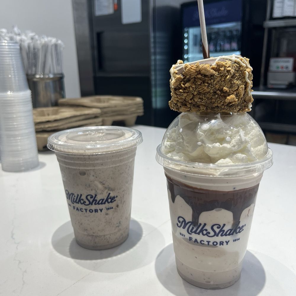 Right: Campfire S'more's shake Left: Cookie Jar shake Right: Campfire S'more's shake Left: Cookie Jar shake