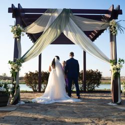 Enchanted Ranch Live - Main ceremony area (florals not included hehe)