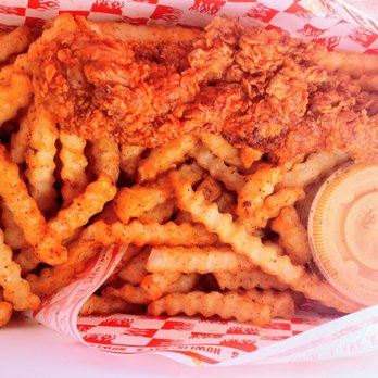 Howlin' Ray's - Fries and a chicken tender - Southern Near Me - Los Angeles, California Howlin' Ray's - Fries and a chicken tender - Southern Near Me - Los Angeles, California