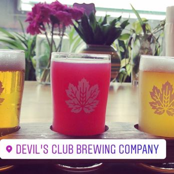 Devil's Club Brewing - Flight... - Brewpubs Near Me - Juneau, Alaska Devil's Club Brewing - Flight... - Brewpubs Near Me - Juneau, Alaska
