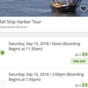 The Pirate Ship Formidable - Groupon has Discount Tickets for The Pirate Ship Formidable. See the beautiful skyline of Boston & learn about its history. - Historical Tours Near Me - Boston, Massachusetts