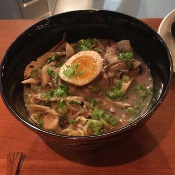 Pagu - Roasted mushroom mazemen - Japanese Near Me - Cambridge, Massachusetts