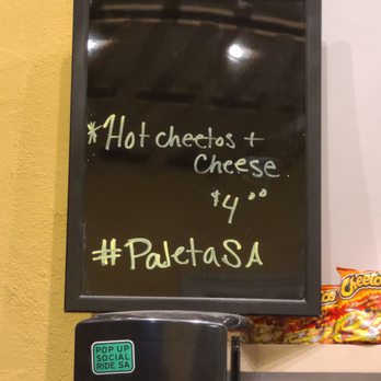 Paleteria San Antonio - Hot cheetos and cheese - Desserts Near Me - San Antonio, Texas Paleteria San Antonio - Hot cheetos and cheese - Desserts Near Me - San Antonio, Texas