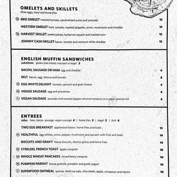 Mountainside Cafe - Menu (back) - Cafes Near Me - Falls Village, Connecticut