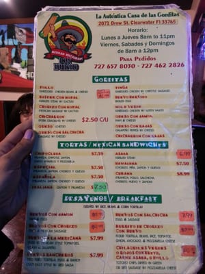 Menu photo 7 Gorditas Don Huicho Clearwater, FL Menu photo 7 Gorditas Don Huicho Clearwater, FL