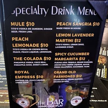 The Bar @ Center Pointe - Menu - American Near Me - Las Vegas, Nevada The Bar @ Center Pointe - Menu - American Near Me - Las Vegas, Nevada