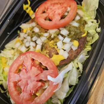 Fatburger - Impossible Burger Bed of Lettuce Style - Burgers Near Me - Sherman Oaks, California Fatburger - Impossible Burger Bed of Lettuce Style - Burgers Near Me - Sherman Oaks, California