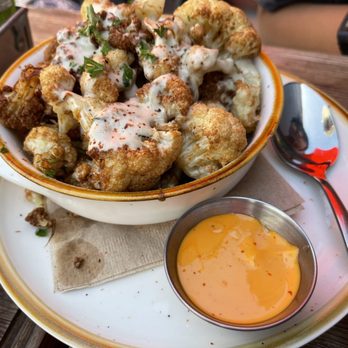 Brava Garden Eatery - Crispy Cauliflower - Wine Bars Near Me - Pleasanton, California Brava Garden Eatery - Crispy Cauliflower - Wine Bars Near Me - Pleasanton, California