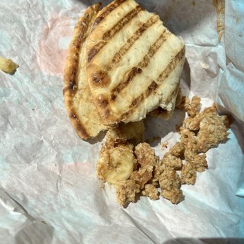 Tropical Smoothie Cafe - What was left of my peanut butter banana crunch - Juice Bars & Smoothies Near Me - Chicago, Illinois Tropical Smoothie Cafe - What was left of my peanut butter banana crunch - Juice Bars & Smoothies Near Me - Chicago, Illinois