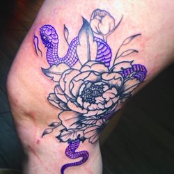 Into You Piercing and Tattoo - Snake tattoo