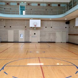 Harro East Athletic Club - A well preserved Basketball court.