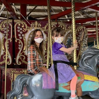 Funderland Amusement Park - On the Carousel with my daughter, my favorite ride! I was told to get off the horse and stand next to her straight after ha ha! - Amusement Parks Near Me - Sacramento, California Funderland Amusement Park - On the Carousel with my daughter, my favorite ride! I was told to get off the horse and stand next to her straight after ha ha! - Amusement Parks Near Me - Sacramento, California