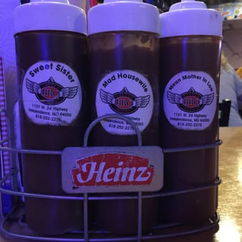 A Little BBQ Joint - The sauces! Mix and match to make it your own! - Barbeque Near Me - Independence, Missouri