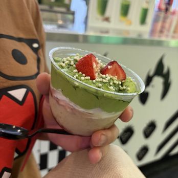 Sandoitchi - Matcha parfait - Japanese Near Me - Dallas, Texas