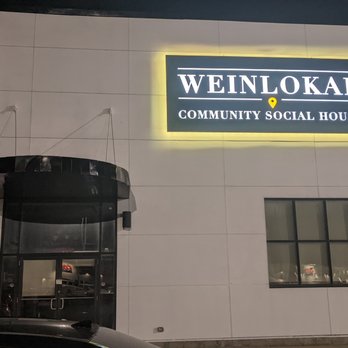 Weinlokal - the front of a building at night - Wine Bars Near Me - Niagara Falls, Ontario Weinlokal - the front of a building at night - Wine Bars Near Me - Niagara Falls, Ontario
