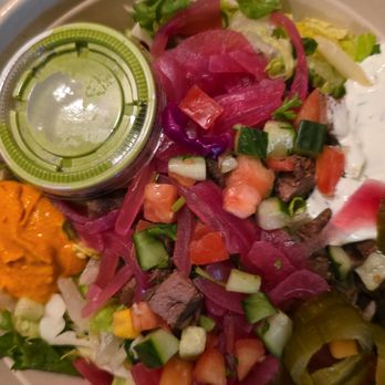CAVA - Steak Salad - Mediterranean Near Me - New York, New York CAVA - Steak Salad - Mediterranean Near Me - New York, New York