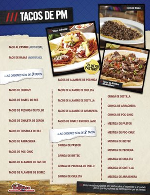 Menu photo 3 Los Taquitos de PM Mérida, YUC