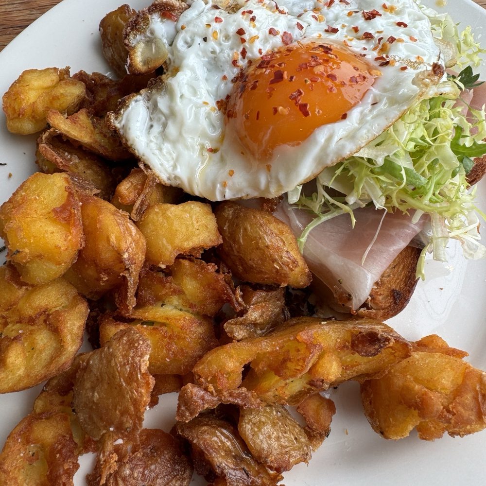 Plow - prosciutto + gruyere toast - Breakfast & Brunch Near Me - San Francisco, California Plow - prosciutto + gruyere toast - Breakfast & Brunch Near Me - San Francisco, California