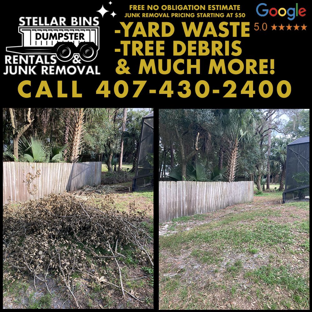 STELLAR BINS DUMPSTER RENTALS & JUNK REMOVAL Sanford, Florida 16