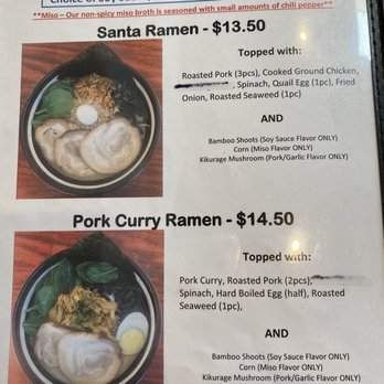 Santa Ramen - Santa Ramen - 2020 menu - Ramen Near Me - San Mateo, California Santa Ramen - Santa Ramen - 2020 menu - Ramen Near Me - San Mateo, California
