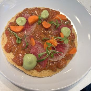 Holbox - Tuna Tartare Tostada - Latin American Near Me - Los Angeles, California
