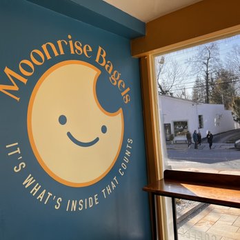 Moonrise Bagels - Sign - Bagels Near Me - Woodstock, New York Moonrise Bagels - Sign - Bagels Near Me - Woodstock, New York