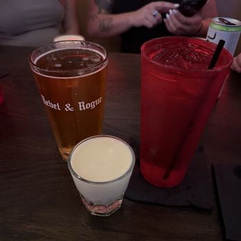 Rebel & Rogue - Beer and cookie dough shot - American Near Me - Chandler, Arizona Rebel & Rogue - Beer and cookie dough shot - American Near Me - Chandler, Arizona
