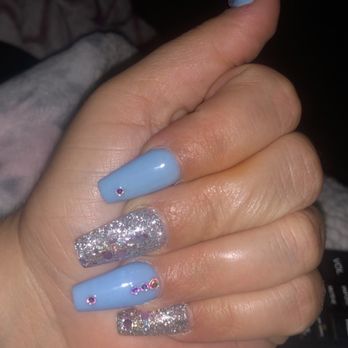 Chic Nails Lounge - Acrylic coffin shape nails - Nail Salons Near Me - Irving, Texas Chic Nails Lounge - Acrylic coffin shape nails - Nail Salons Near Me - Irving, Texas