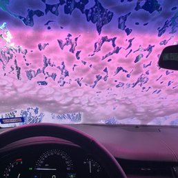 Inside carwash