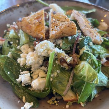 Homegrown Tap & Dough - Brussels sprouts salad with chicken - Pizza Near Me - Denver, Colorado Homegrown Tap & Dough - Brussels sprouts salad with chicken - Pizza Near Me - Denver, Colorado