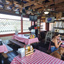 Smoked Bbq - Main floor eating area.