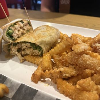 Firehouse Bar And Grill - Chicken Caesar Wrap - Bars Near Me - St. Clair Shores, Michigan