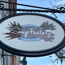 New England Soup Factory - Sign