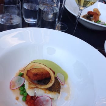 L'invité - Delicious fish first course. - French Near Me - Amsterdam, New Hampshire