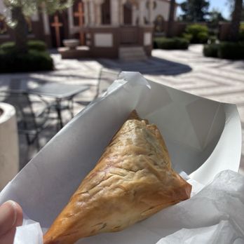 Heavenly Coffee House - Spanikopita fresh from the oven - Cafes Near Me - Scottsdale, Arizona