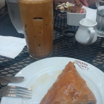 Omonia Cafe - ICEd frappe and Baklava - Bakeries Near Me - Brooklyn, New York