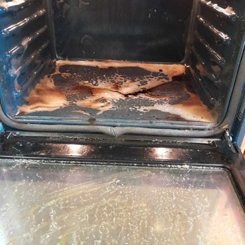 Witt Perfect Clean - Oven sprayed and ready to be scrubbed. - Home Cleaning Near Me Witt Perfect Clean - Oven sprayed and ready to be scrubbed. - Home Cleaning Near Me