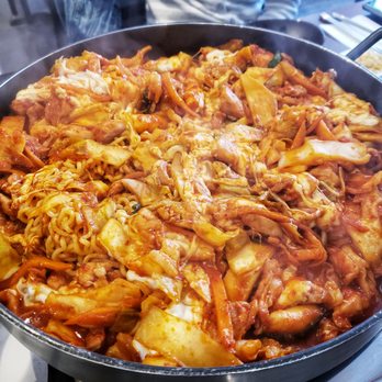 Hancook Cheese Dakgalbi - Cheese dakgalbi with ramen - Korean Near Me - Toronto, Ontario Hancook Cheese Dakgalbi - Cheese dakgalbi with ramen - Korean Near Me - Toronto, Ontario