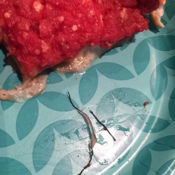 Pizzeria Davlo - upon heating up left overs I picked a giant thread out of the middle of the pizza!!! Gross! - Pizza Near Me - Omaha, Nebraska Pizzeria Davlo - upon heating up left overs I picked a giant thread out of the middle of the pizza!!! Gross! - Pizza Near Me - Omaha, Nebraska