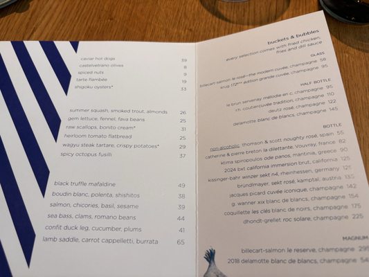 Menu photo 1 The Modern New York, NY Menu photo 1 The Modern New York, NY