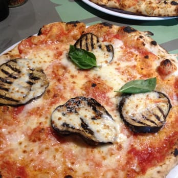 Sforno - Eggplant and basil - Pizza Near Me - Rome, RM Sforno - Eggplant and basil - Pizza Near Me - Rome, RM