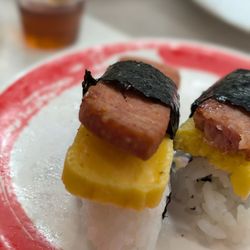 Genki Sushi - Spam and tamago