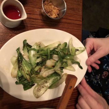 Ramen Wasabi - Side of bak choy - Ramen Near Me - Chicago, Illinois
