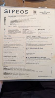 Menu photo 3 Sipeos Restaurant and Bar Walnut Creek, CA Menu photo 3 Sipeos Restaurant and Bar Walnut Creek, CA