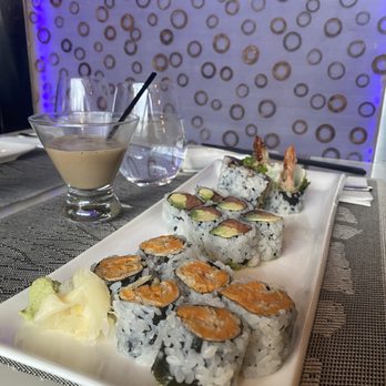 Fushimi Williamsburg - Sweet Potato Roll, Shrimp Tempura Roll, Salmon Avocado Roll - Japanese Near Me - Brooklyn, New York Fushimi Williamsburg - Sweet Potato Roll, Shrimp Tempura Roll, Salmon Avocado Roll - Japanese Near Me - Brooklyn, New York