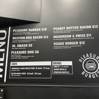 Pleasure Burger - Menu - Burgers Near Me - Portland, Oregon