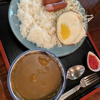 Fukagawa - Wiener Curry (chicken) with fried egg - Japanese Near Me - Gardena, California