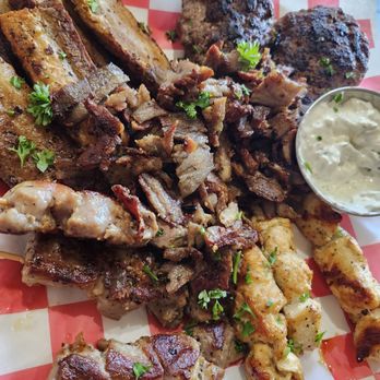 Karellas Cafe - Mixed meats - Greek Near Me - Baltimore, Maryland