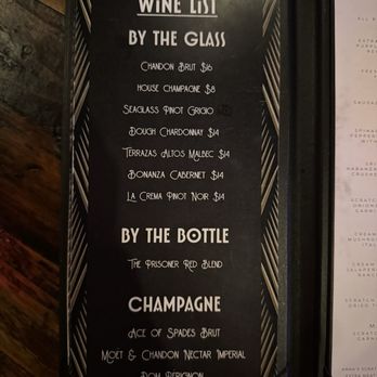 The Archibald - Wine list menu - Lounges Near Me - Fort Worth, Texas The Archibald - Wine list menu - Lounges Near Me - Fort Worth, Texas